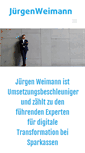 Mobile Screenshot of juergenweimann.com